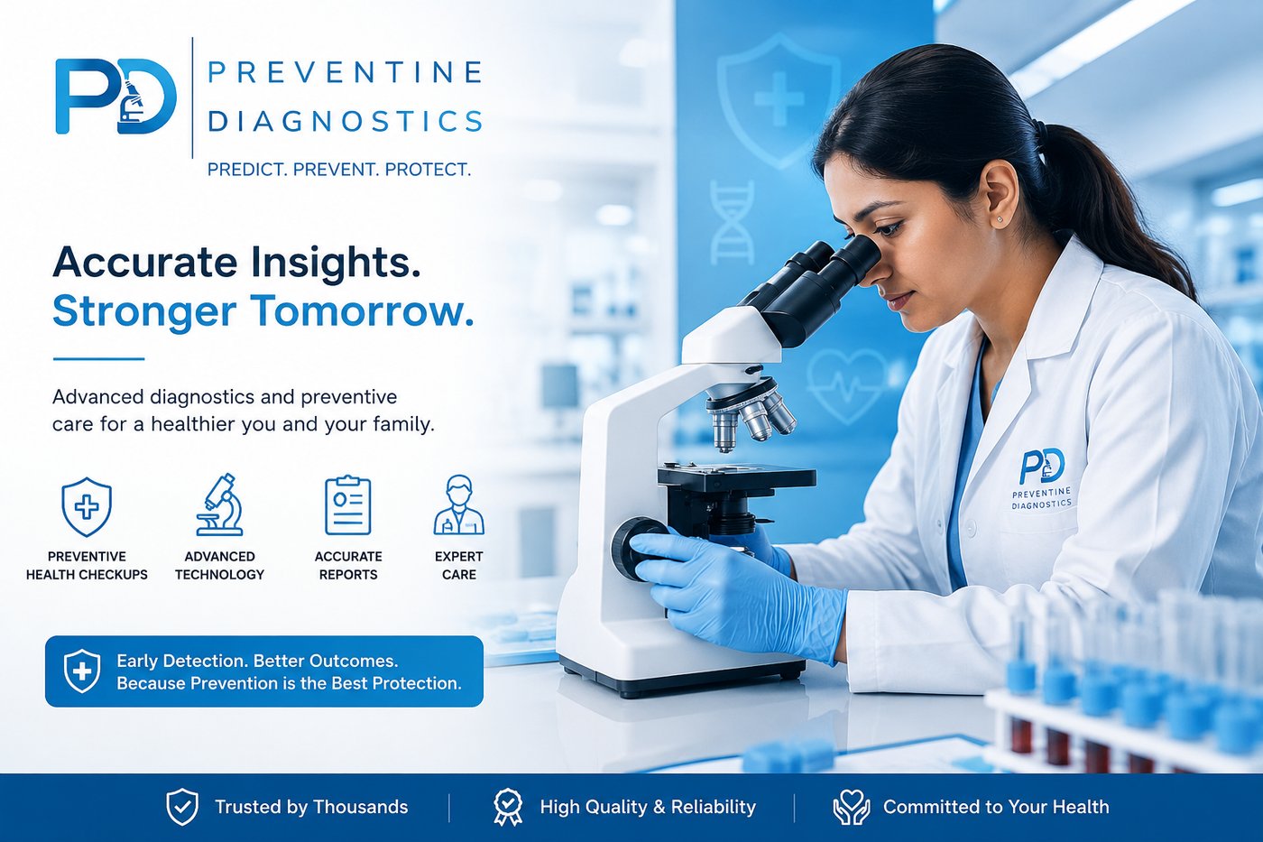 Preventine Diagnostics – Accurate Insights. Stronger Tomorrow.